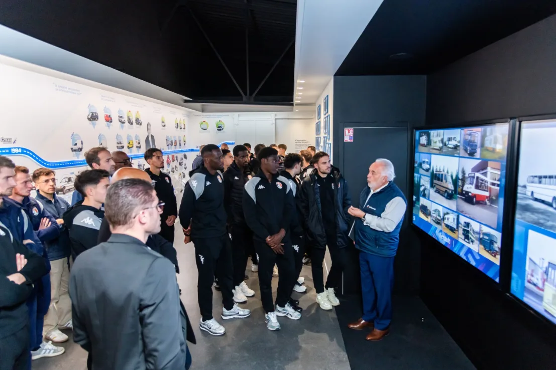 Stade lavallois Mayenne Football Club à Gruau Laval