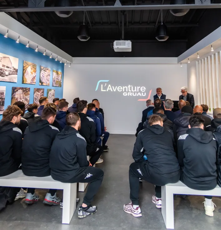 Stade lavallois Mayenne Football Club à Gruau Laval