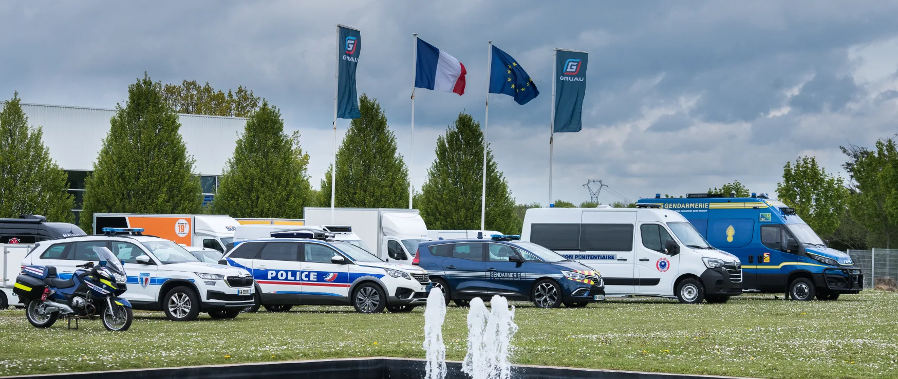 Gamme véhicules Sécurité Gruau