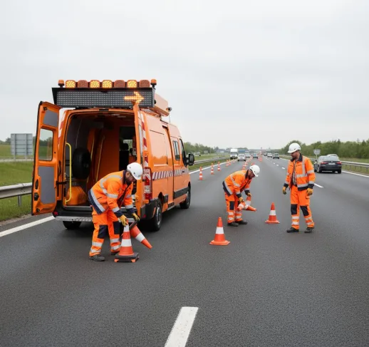 Entretien des routes et autoroutes