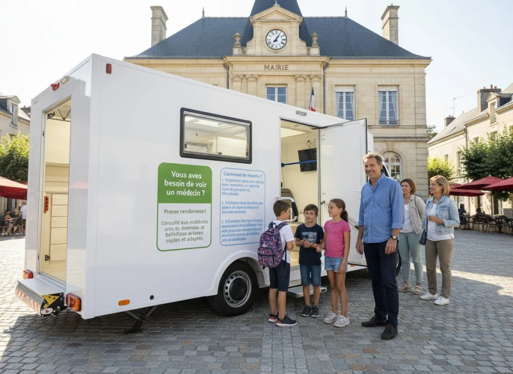 véhicule médicobus Gruau Le Mans