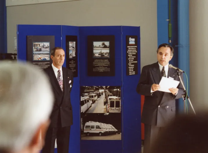 1992 Inauguration Gruau St Etienne La Talaudière