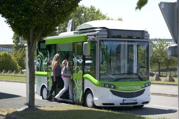 Microbus électrique Gruau