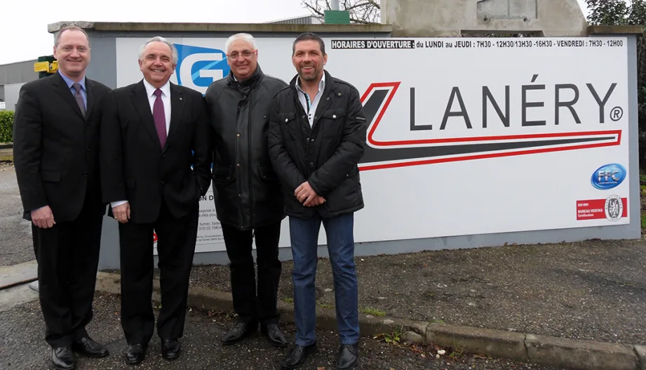 2013 Lanéry intègre le Groupe Gruau