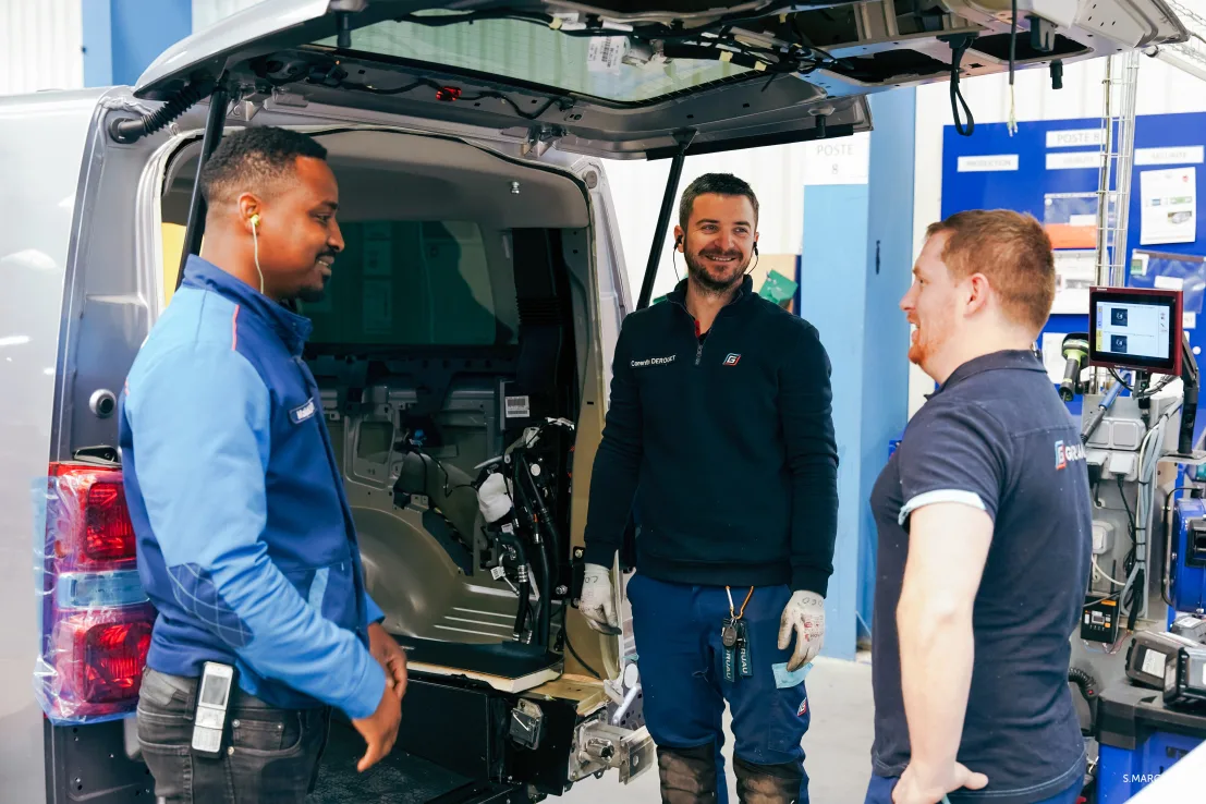 Collaborateurs du Groupe Gruau