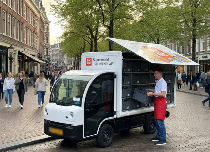 Picnic véhicule du dernier kilomètre Gruau
